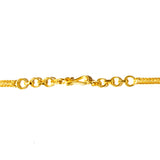 Detachable  back chains 24kt Gold Polish