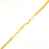 Detachable  back chains 24kt Gold Polish