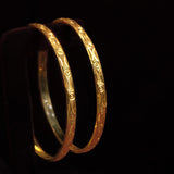 Khila Bangles size is 2.6 with 24kt Gold polished