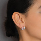 Pendant Earrings Set Sliver (2B)