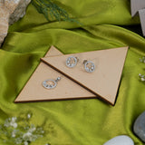 Pendant Earrings Set Sliver (2B)