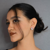 Pendant Earrings Set Sliver (2B)