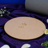 Floral Enchantment Earrings In Yellow Gold