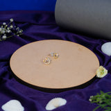 Floral Enchantment Earrings In Yellow Gold