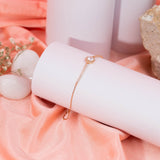 Princess Diana Solitaire Bracelet In Rose Gold