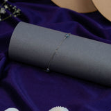 Amulet Of Evil Eye Bracelet In White Gold