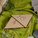 Mother Of Pearl Pendant Set In Rose Gold(5A)