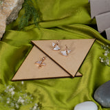 Mother Of Pearl Pendant Set In Rose Gold(5A)