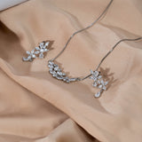 Serene Pendant set In White Gold (5C)