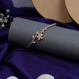 Cat Eye Bracelet In Rose Gold(6C)
