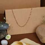 Unisex Rope chain Rose gold Chain (7A)