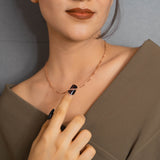 Unisex Rope chain Rose gold Chain (7A)