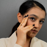 Eternity Of Roses Ring In Gold