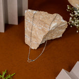 Aim for the Stars Pendant With chain In White Gold