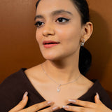 Exclusive Pearl With Earrings In White Gold