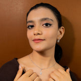 Exclusive Pearl With Earrings In White Gold