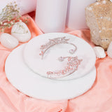 Butterfly Ear cuff white gold (11A) Silver