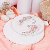 Butterfly Ear cuff white gold (11A) Silver