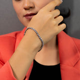 Classic Tennis Bracelet White Gold