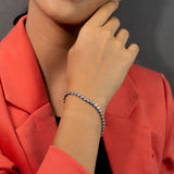 Classic Tennis Bracelet White Gold