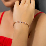 Trinket guidance rose gold bracelet