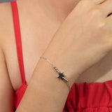 The Star bracelet White Gold