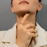 Princess Diana solitaire Ring In Rose Gold