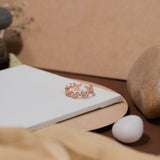 Butterfly Ring In Rose gold