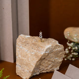 XO Ring In White Gold