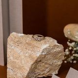 XO Ring In White Gold