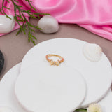 Transformable Butterfly Ring Cat eye solitaire : Versatile and Elegant design