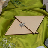 IYRAA Emblem Pendant In White Gold