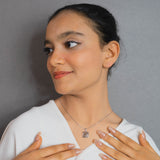 IYRAA Emblem Pendant In White Gold