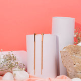 Rose Gold Cascading Chain Earrings