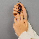 Cross Shaped With Heart and Zircon Studded Gold Ring