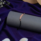 Leaf of the Universe Bracelet in Rose Gold