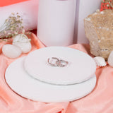 Bmmye Toe Ring in White Gold