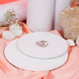 Twisted Toe Ring Mixed With White and Rose Gold