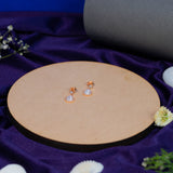 Teardrop Earrings in Rose Gold