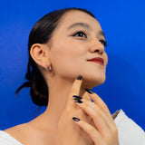 Square Drop Earring in Rose Gold