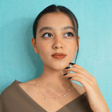 Hall of fame Pendant Chain in Rose Gold