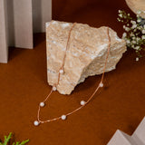 Hall of fame Pendant Chain in Rose Gold