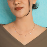 Hall of fame Pendant Chain in Rose Gold