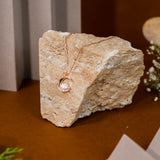 Sea Shell MOP Pendant Chain in Rose Gold