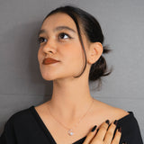 Sea Shell MOP Pendant Chain in Rose Gold