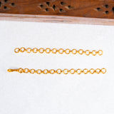 Classic Back Chains 24kt Gold Polish