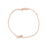 Rose gold bracelet