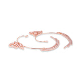 Butterfly Ear cuffs Rose gold