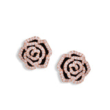 Eternity of roses pendant set - rose gold