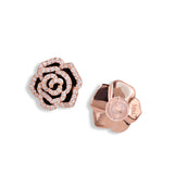 Eternity of roses pendant set - rose gold